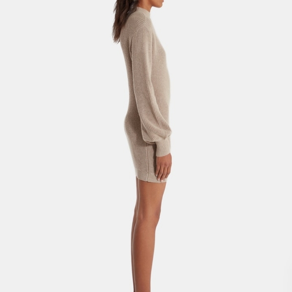 Billie Tan Sweaterdress - Picture 3 of 10